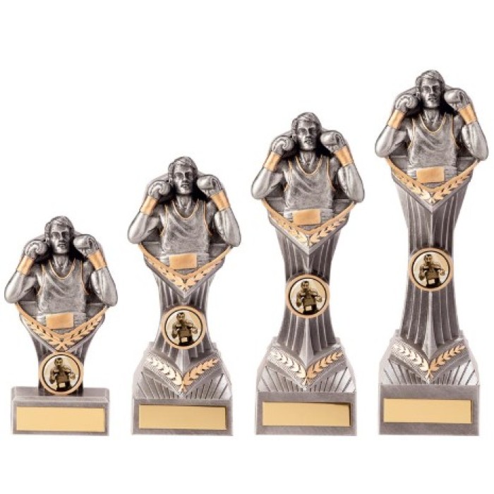 FALCON BOXING LEGEND RESIN TROPHY - 4 SIZES - 14CM - 24CM